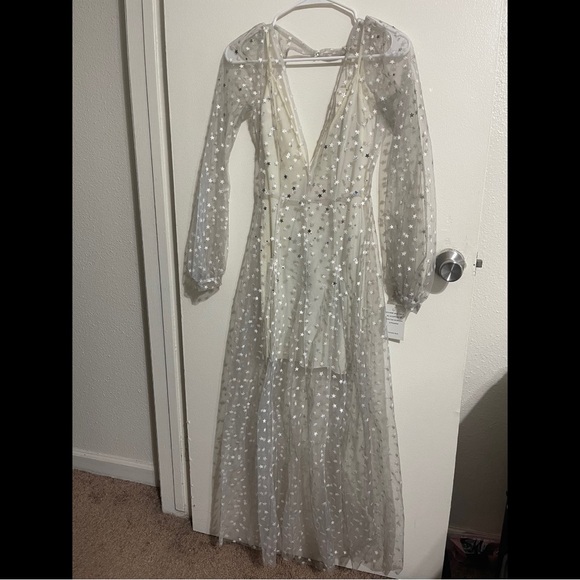 For Love & Lemons All That Glitters Maxi Dress - Picture 10 of 16